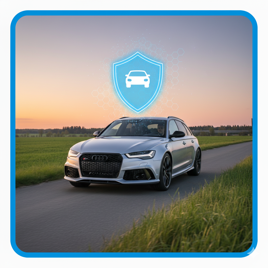 Ubezpieczenia Komunikacyjne - symbol samochodu