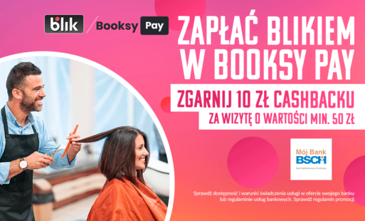 Zdjęcie do Zyskaj zniżkę w promocji BLIKA z Booksy